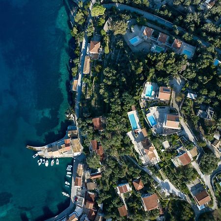 Pangolas Apartments Paxos Longós Exterior foto