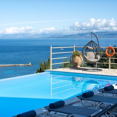 Pangolas Apartments Paxos Longós Exterior foto