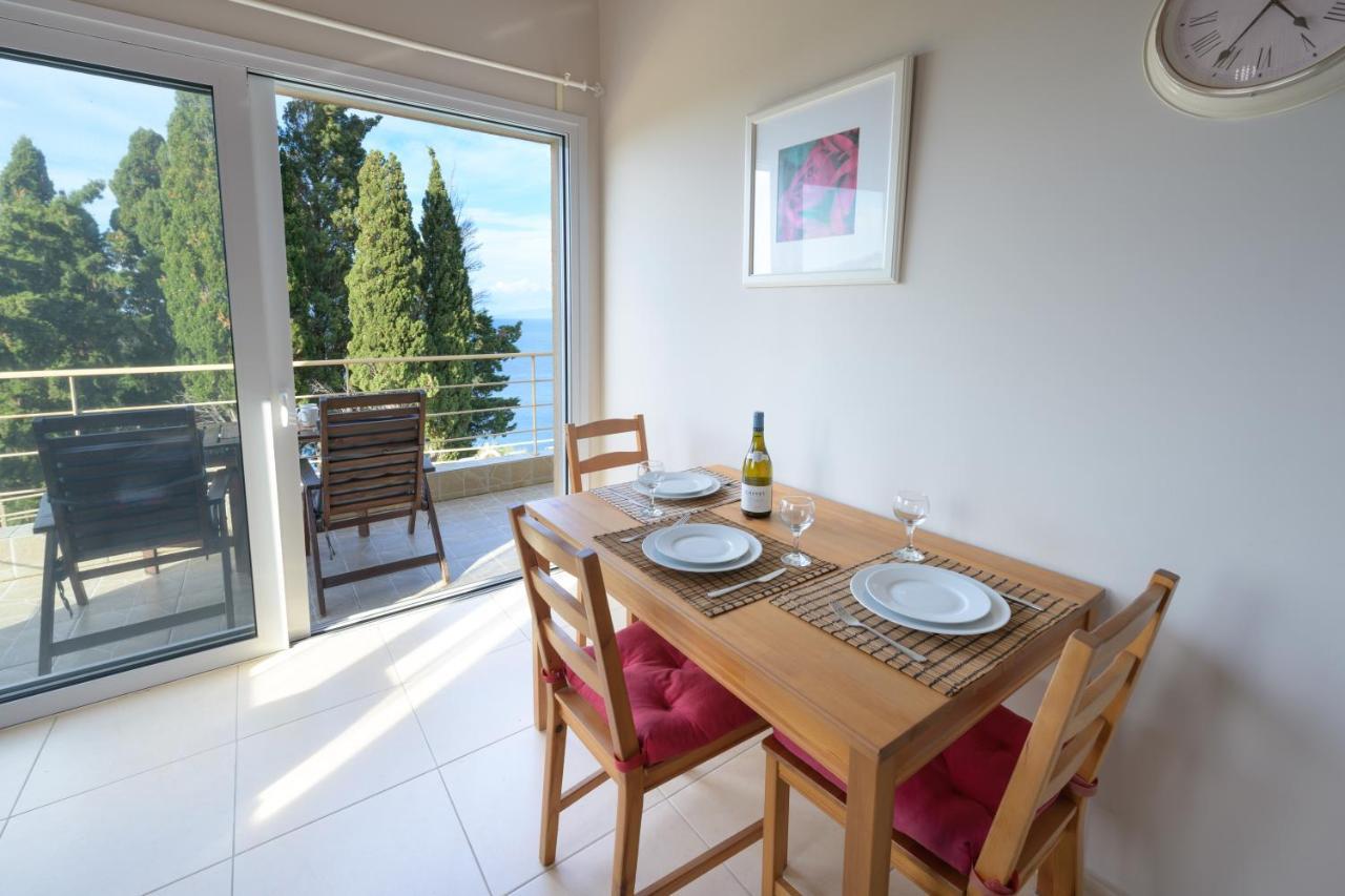 Pangolas Apartments Paxos Longós Exterior foto