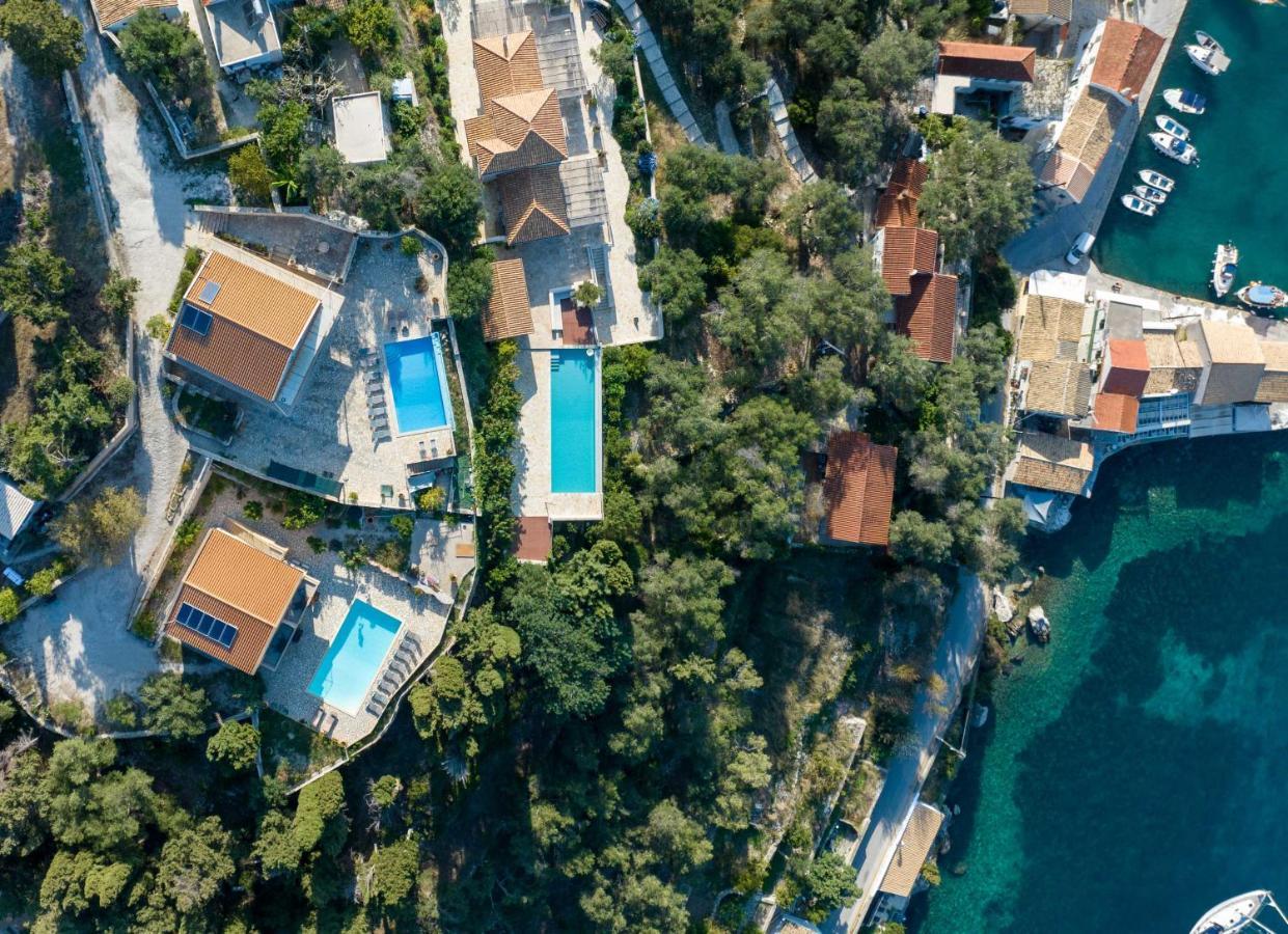 Pangolas Apartments Paxos Longós Exterior foto