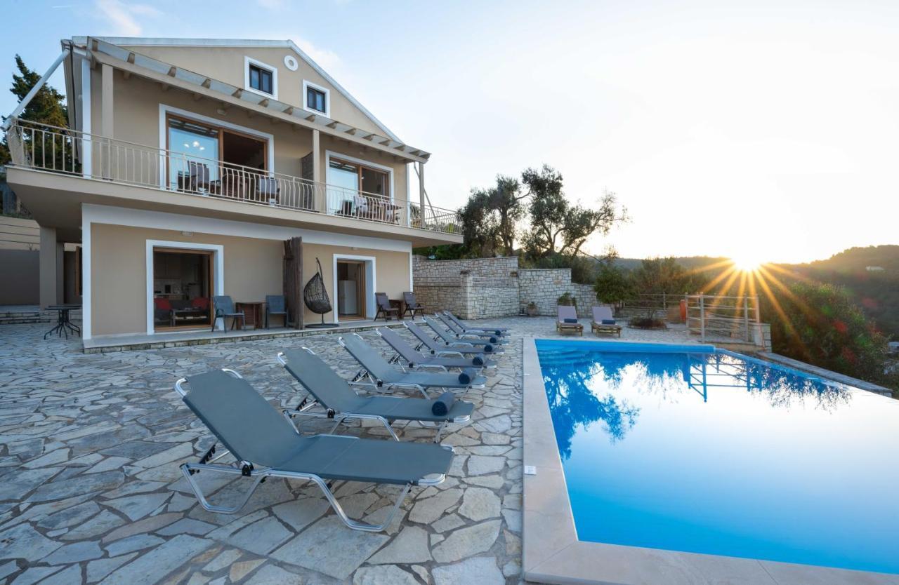 Pangolas Apartments Paxos Longós Exterior foto
