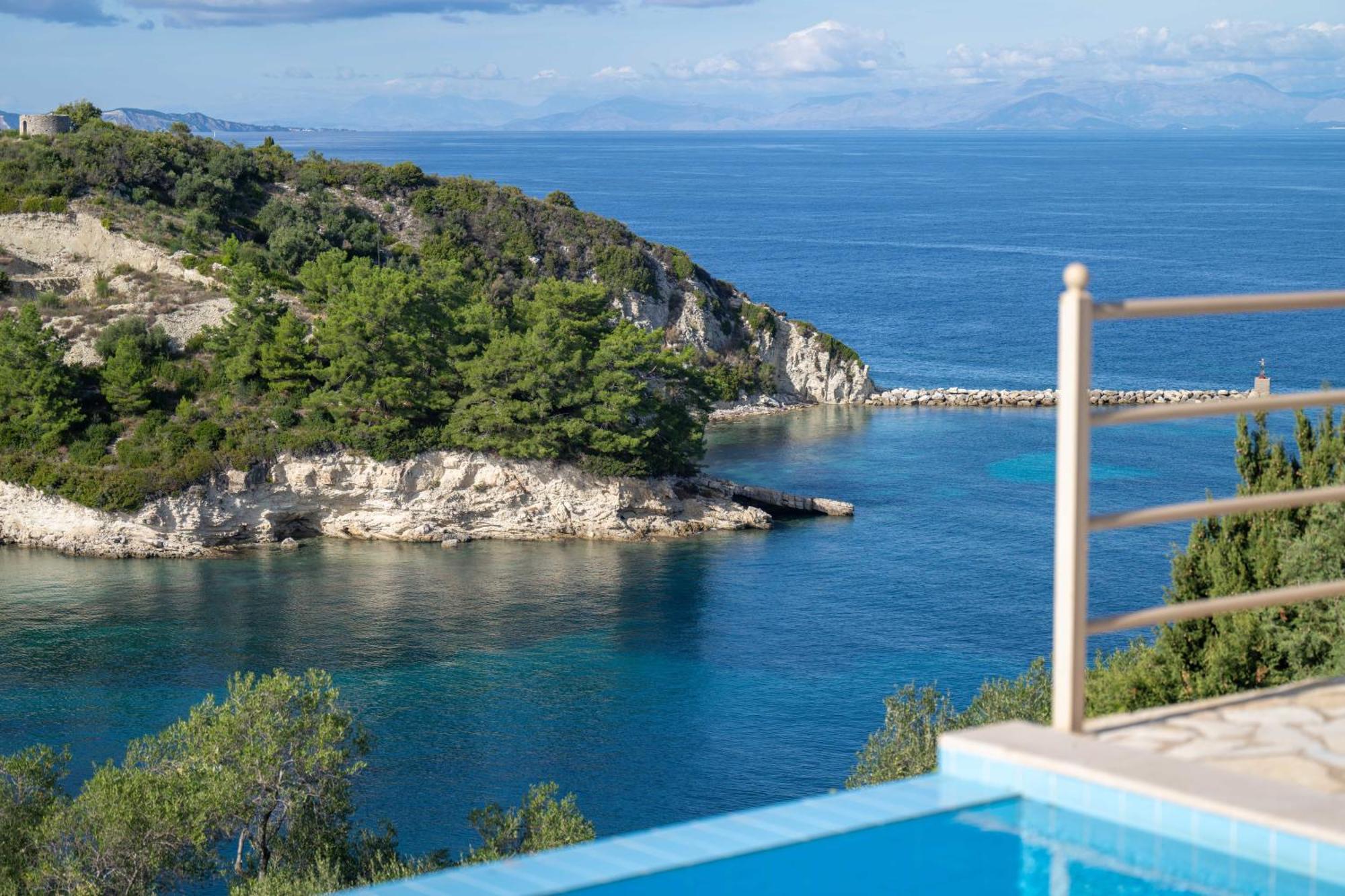 Pangolas Apartments Paxos Longós Exterior foto