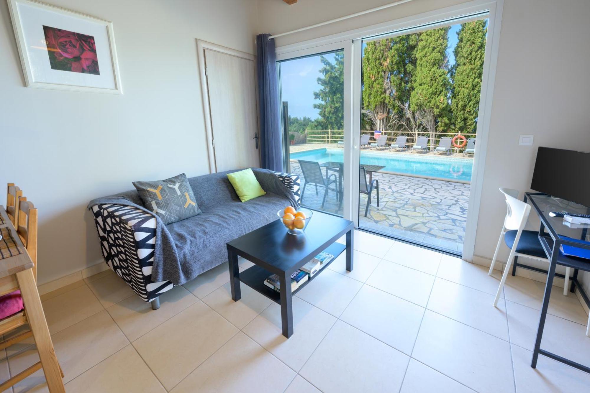 Pangolas Apartments Paxos Longós Exterior foto
