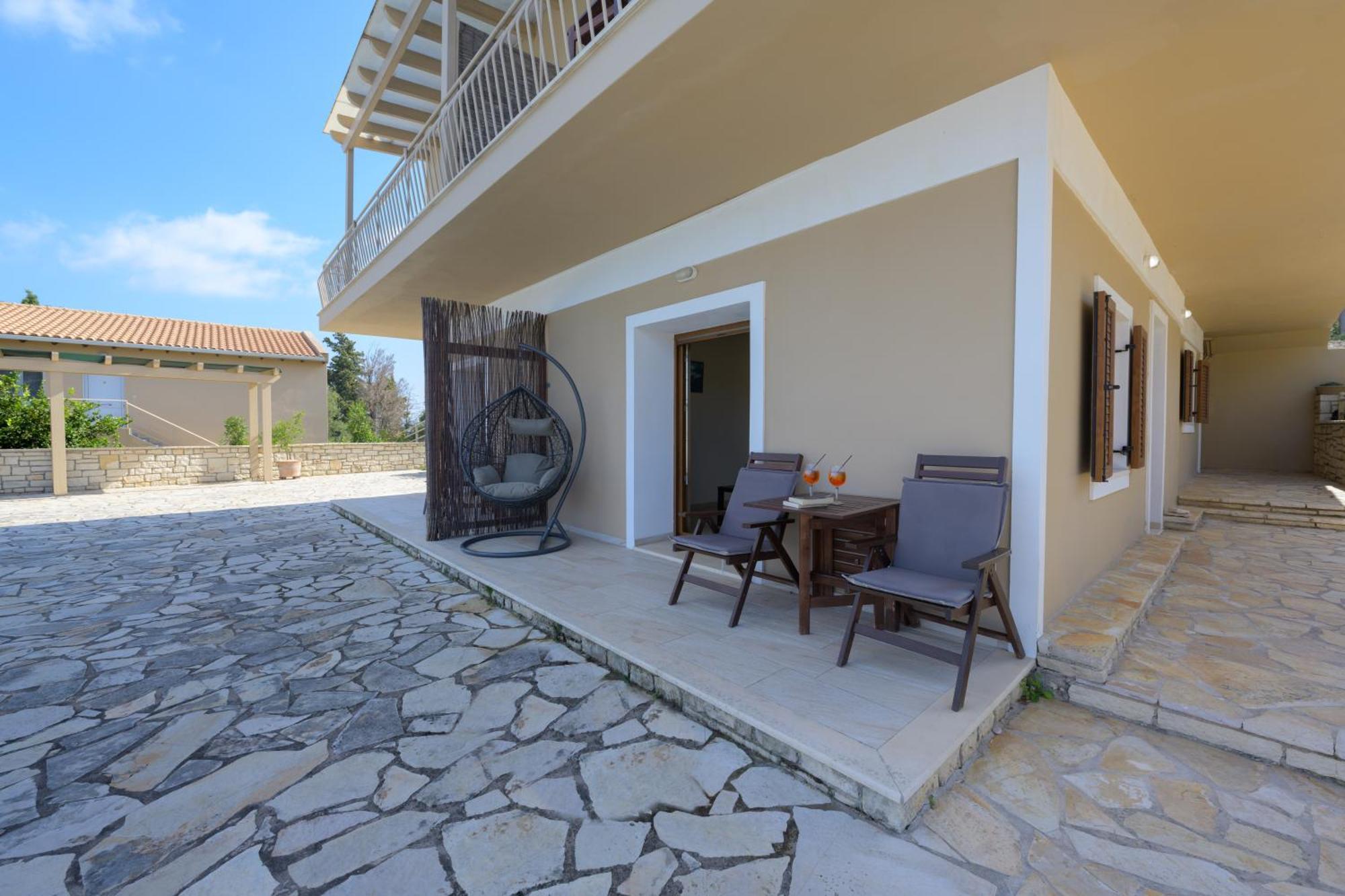 Pangolas Apartments Paxos Longós Exterior foto