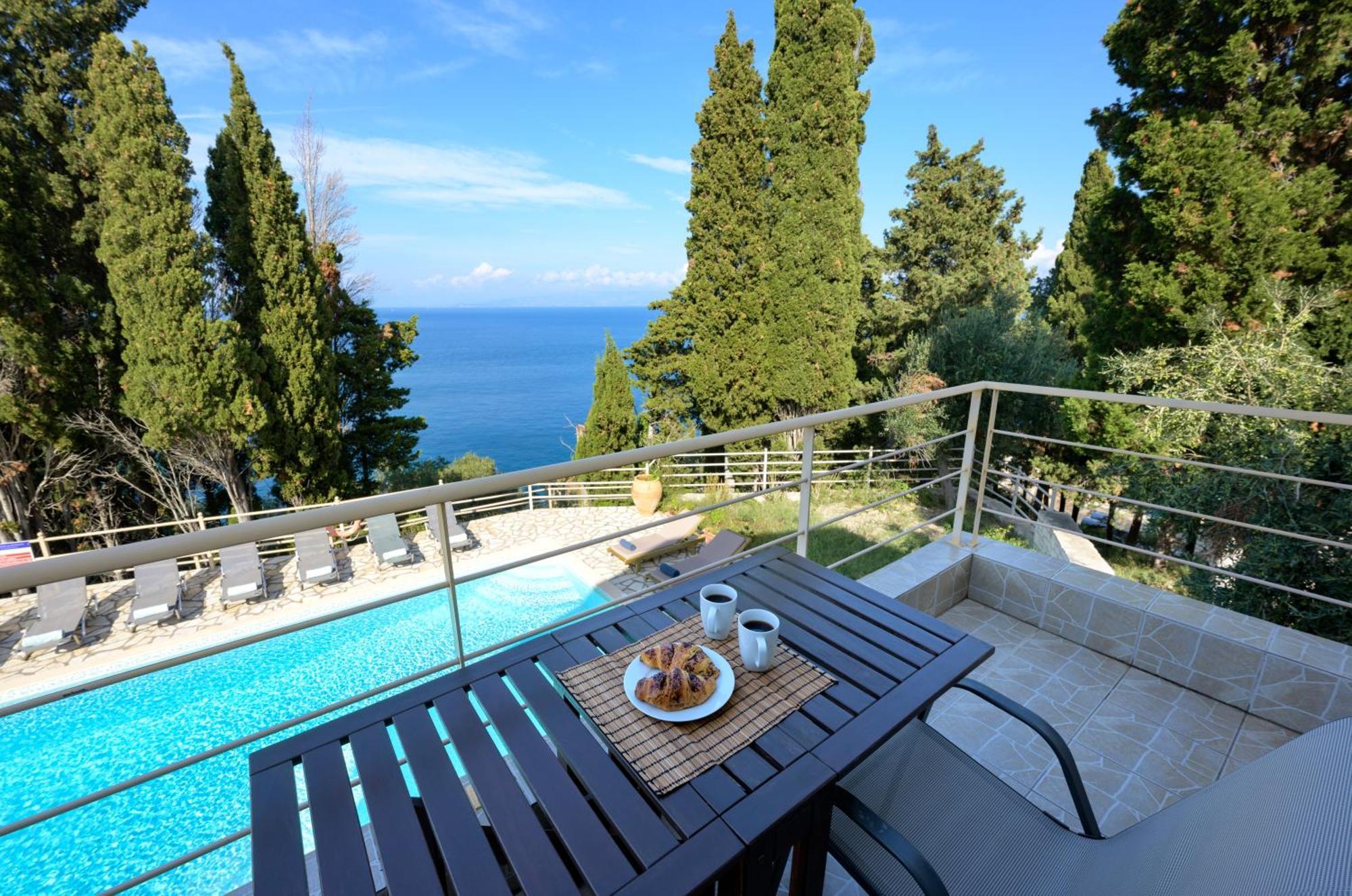 Pangolas Apartments Paxos Longós Exterior foto