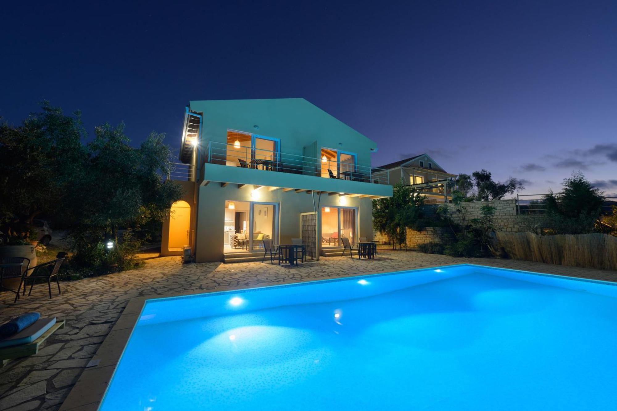 Pangolas Apartments Paxos Longós Exterior foto